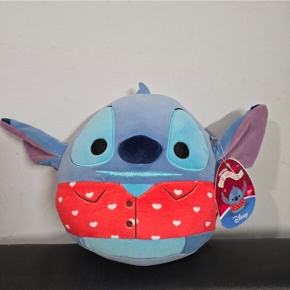 NWT Disney Squishmallows Lilo & Stitch STITCH 8" Plush toy Valentines Day 2025 - Picture 1 of 4